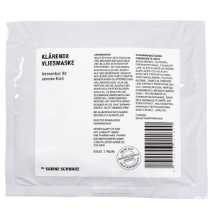 Klärende-Vliesmaske